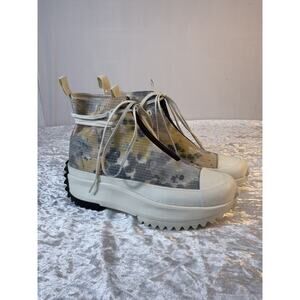 Converse Run Star Hike CX Platform Boots Tie Dye Womens 6.5 Chunky‎ Sneakers